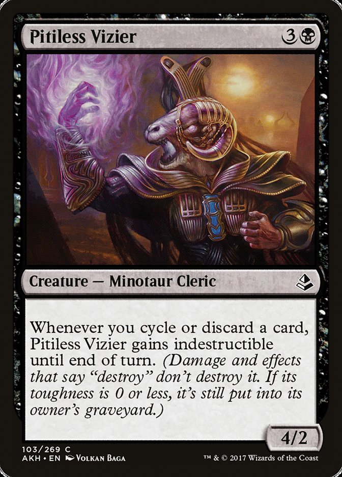 Pitiless Vizier 103/269 (Amonkhet) 