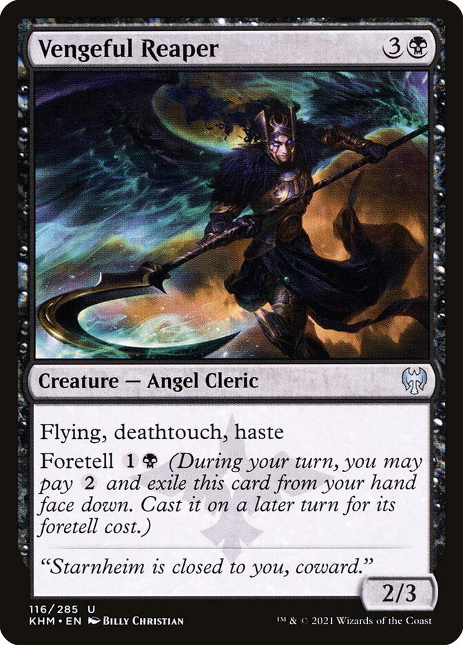 Vengeful Reaper 116/285 (Kaldheim) 