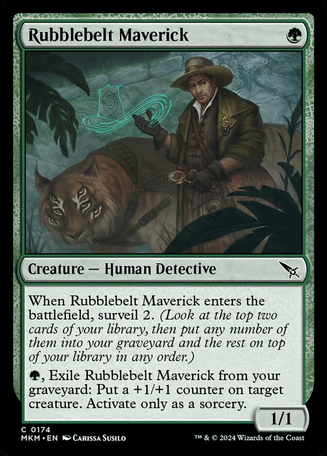 Rubblebelt Maverick 174/286 (Murders at Karlov Manor)  - Foil