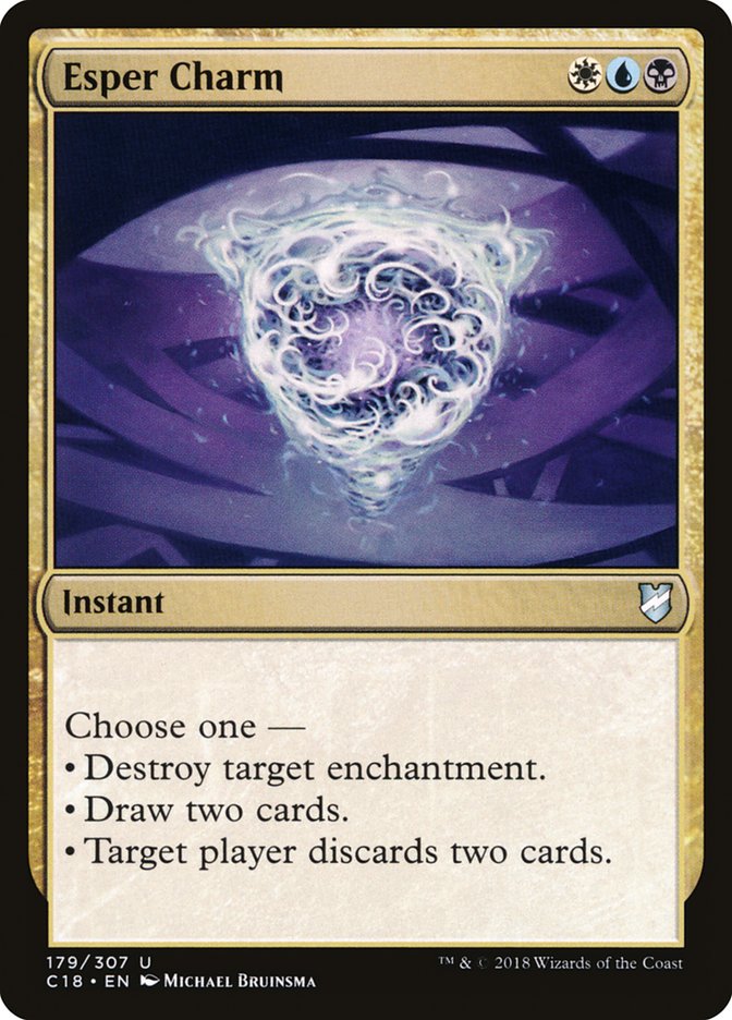 Esper Charm 179/307 (Commander 2018) 