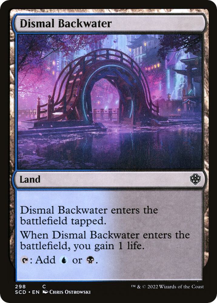 Dismal Backwater 298/352 (Starter Commander Decks) 