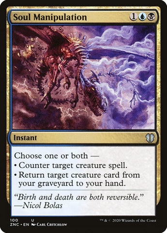 Soul Manipulation 100/142 (Commander: Zendikar Rising) 