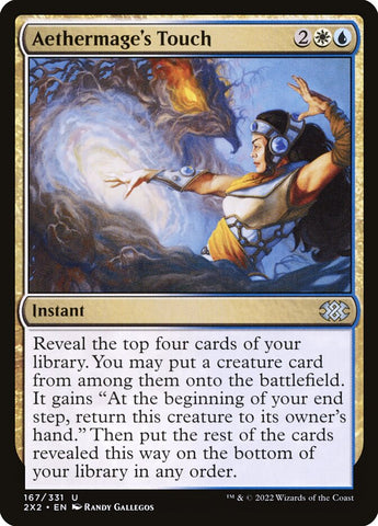 Aethermage's Touch 167/331 (Double Masters 2022) 