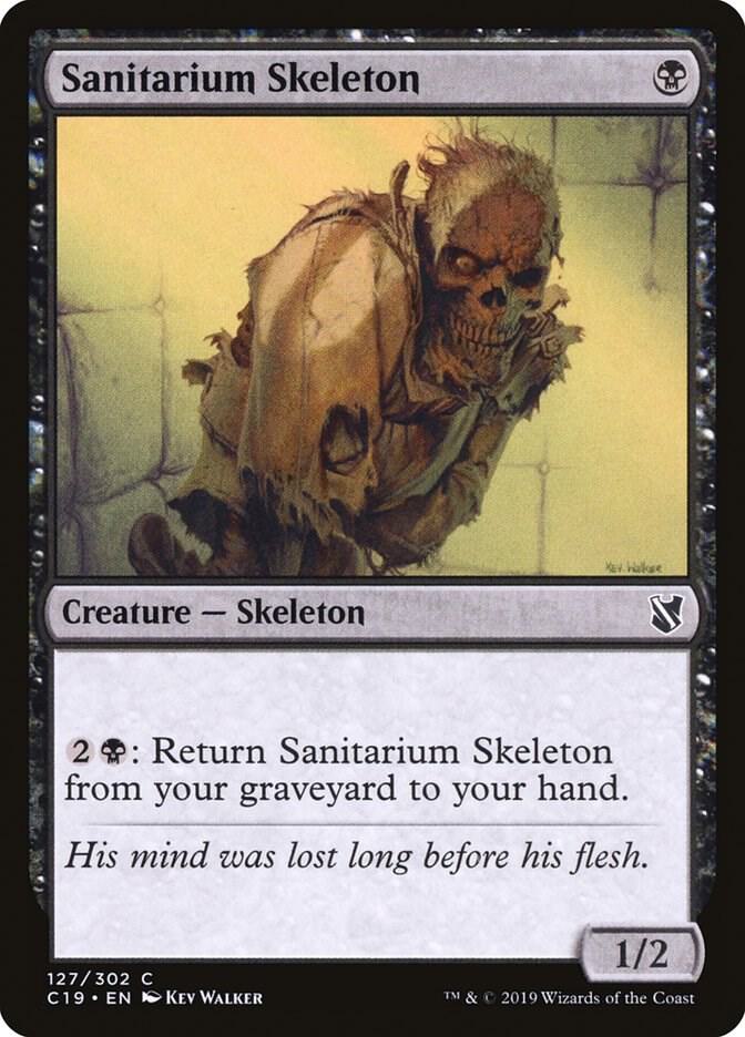 Sanitarium Skeleton 127/302 (Commander 2019) 