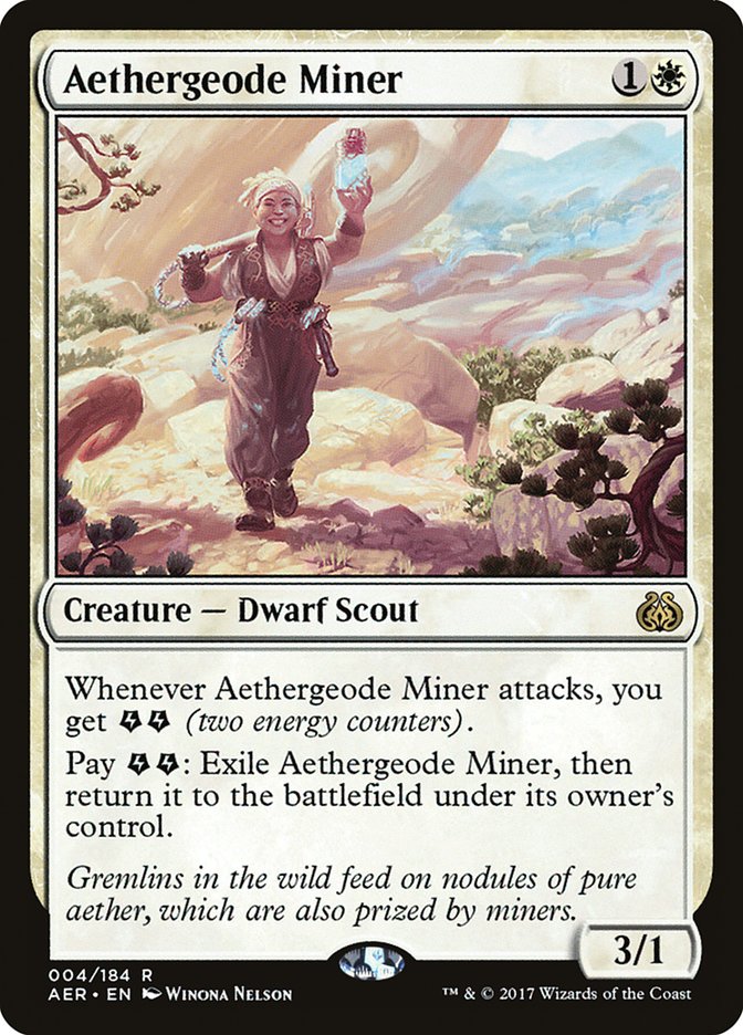 Aethergeode Miner 4/184 (Aether Revolt) 