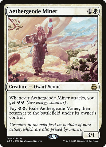 Aethergeode Miner 4/184 (Aether Revolt) 