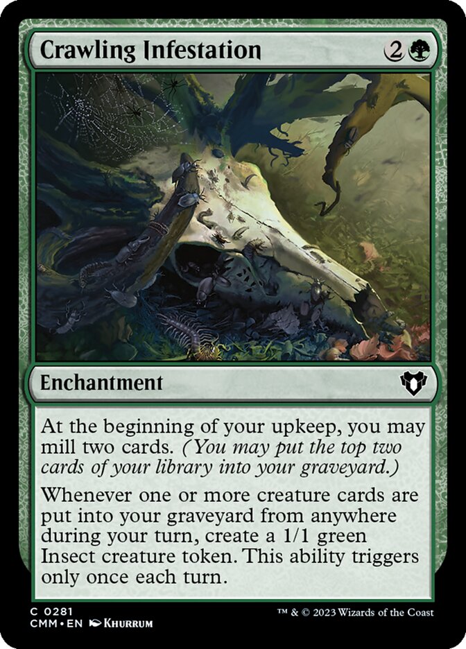 Crawling Infestation 281/451 (Commander Masters) 