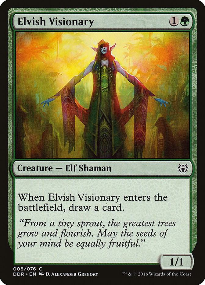Elvish Visionary 8/76 (Duel Decks: Nissa vs. Ob Nixilis) 