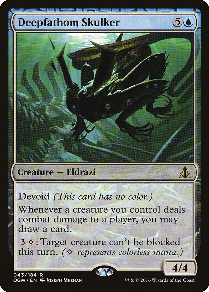 Deepfathom Skulker 43/184 (Oath of the Gatewatch) 