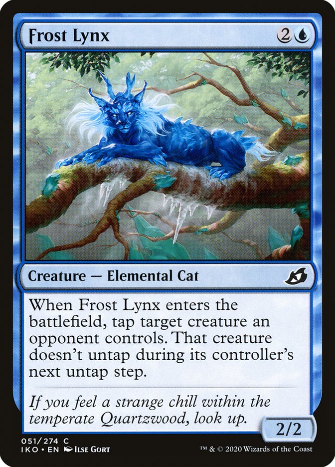 Frost Lynx 51/274 (Ikoria: Lair of Behemoths)  - Foil