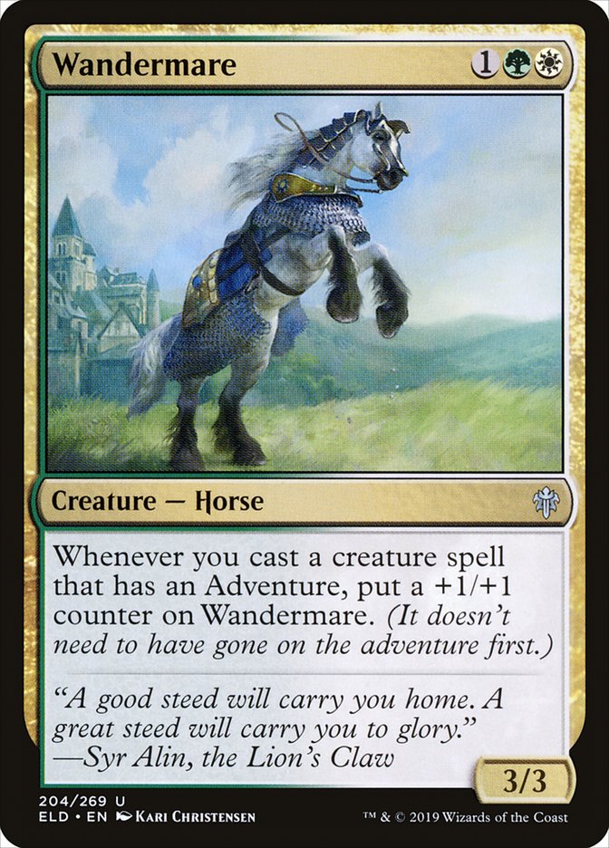Wandermare 204/269 (Throne of Eldraine) 