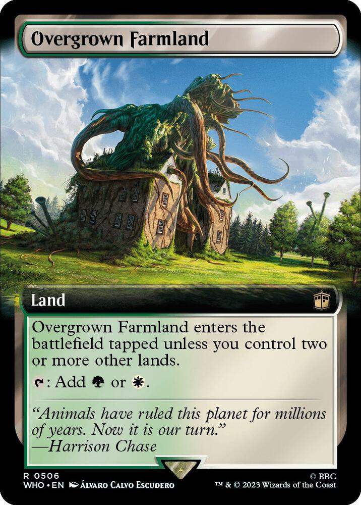 Overgrown Farmland 506/331 (Universes Beyond: Doctor Who)  - Extended Art