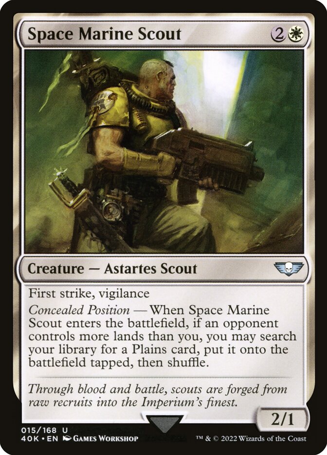Space Marine Scout 15 (Universes Beyond: Warhammer 40,000) 