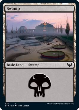 Swamp 370 370 (Strixhaven: School of Mages)  - Foil