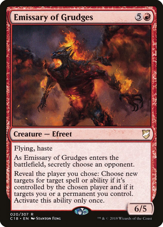 Emissary of Grudges 20/307 (Commander 2018) 