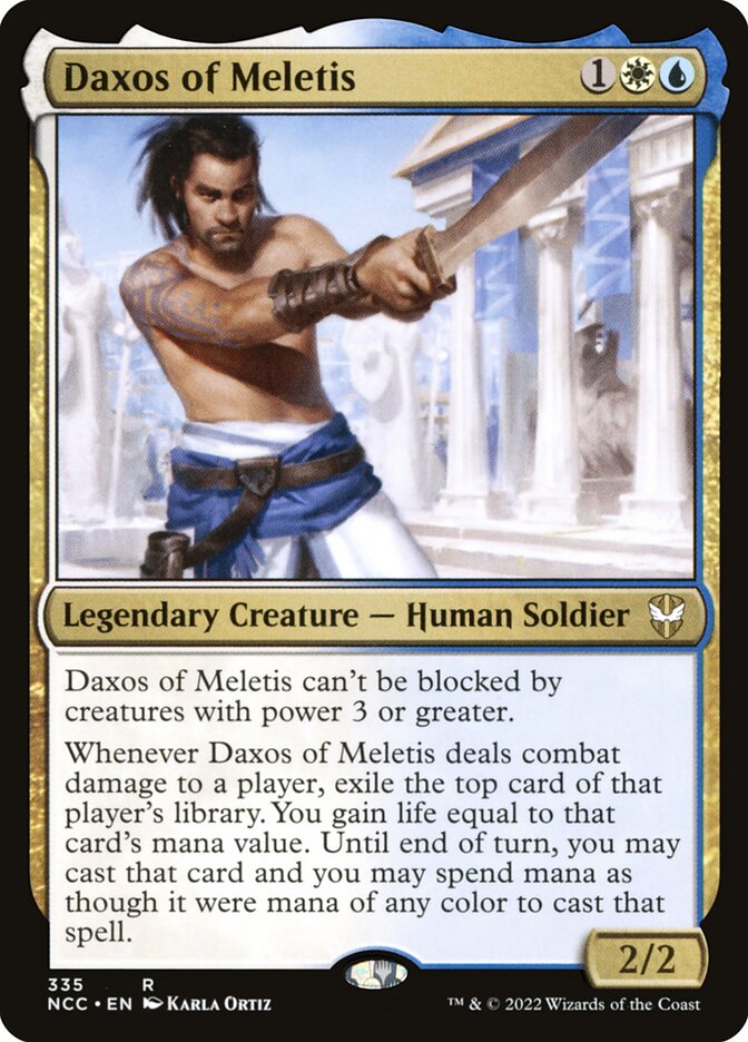 Daxos of Meletis 335 (Commander: Streets of New Capenna) 