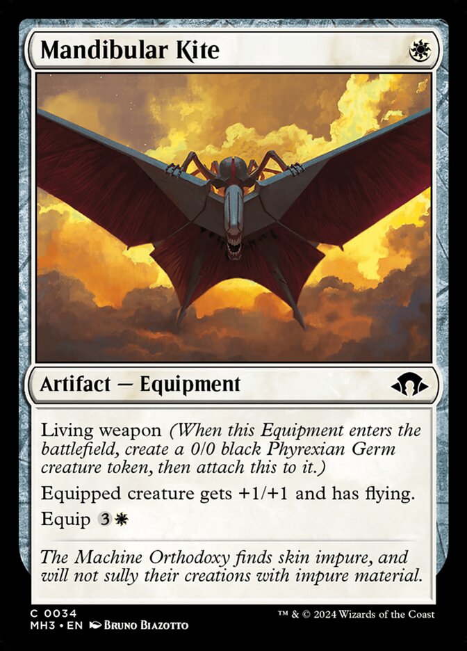 Mandibular Kite 34/319 (Modern Horizons 3)  - Foil