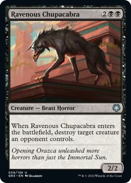 Ravenous Chupacabra 59/135 (Magic Game Night: Free-For-All) 
