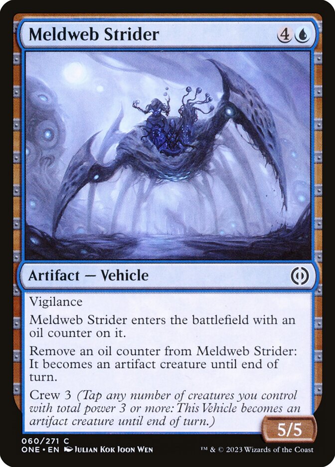 Meldweb Strider 60 (Phyrexia: All Will Be One)  - Foil