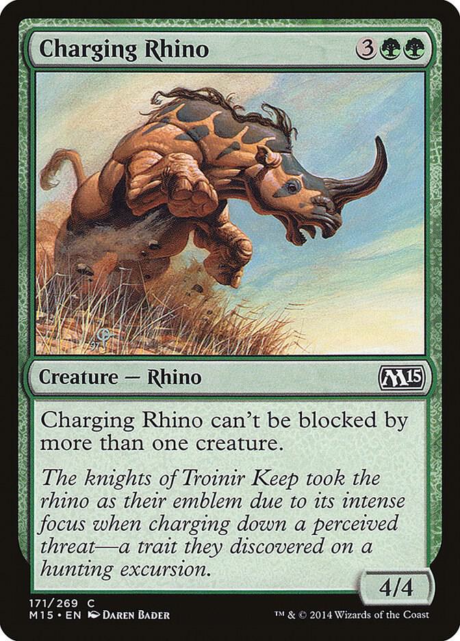 Charging Rhino 171/269 (Magic 2015 (M15)) 