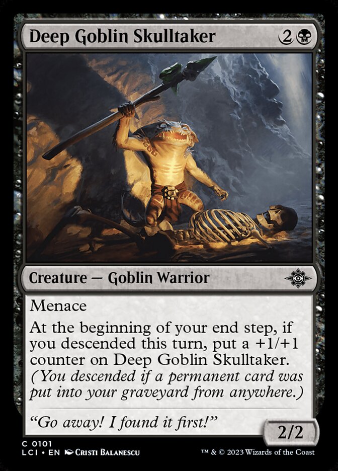 Deep Goblin Skulltaker 101/291 (The Lost Caverns of Ixalan) 