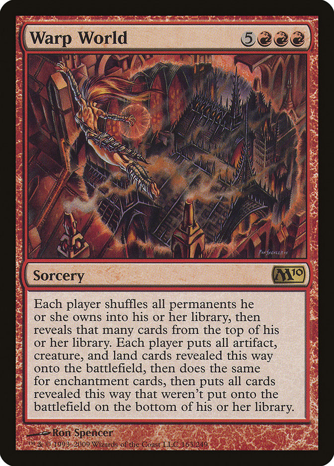 Warp World 163/249 (Magic 2010 (M10)) 