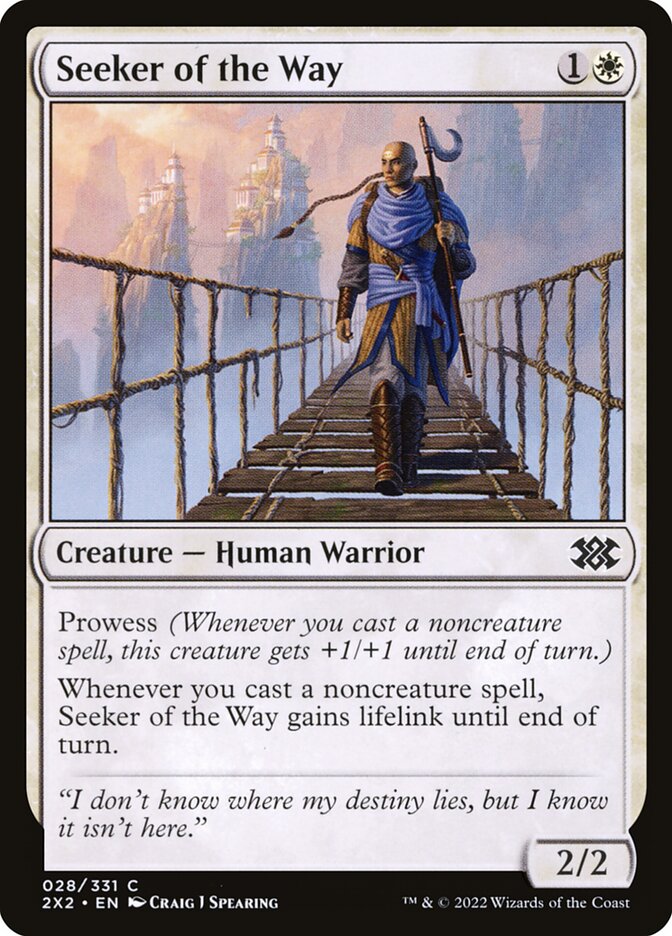 Seeker of the Way 28/331 (Double Masters 2022)  - Foil
