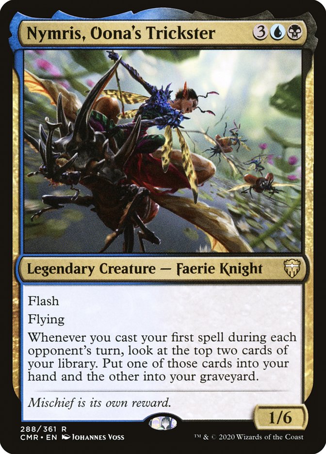 Nymris, Oona's Trickster 288 (Commander Legends) 