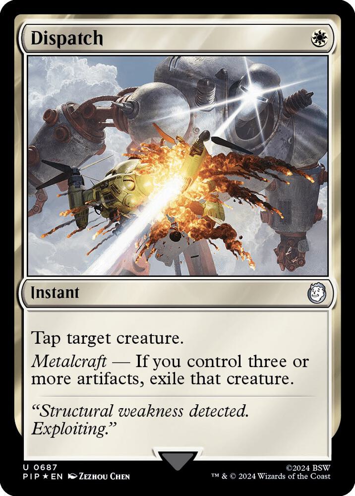 Dispatch 687/326 (Universes Beyond: Fallout)  - Surge Foil