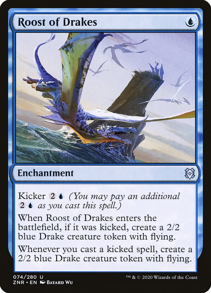 Roost of Drakes 74 (Zendikar Rising)  - Foil