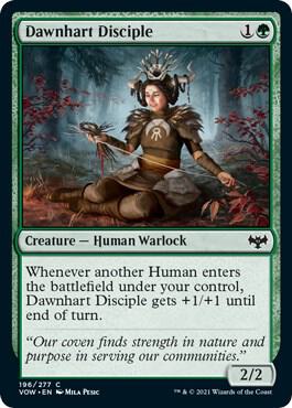 Dawnhart Disciple 196/277 (Innistrad: Crimson Vow)  - Foil