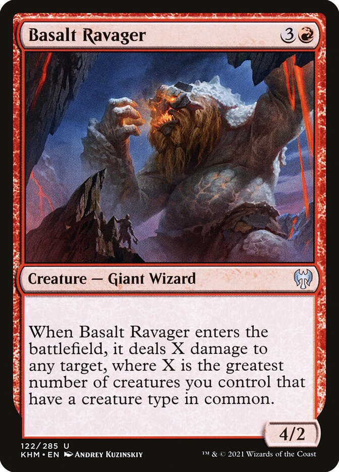 Basalt Ravager 122/285 (Kaldheim) 
