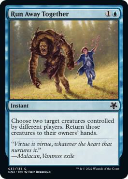 Run Away Together 37/135 (Magic Game Night: Free-For-All) 