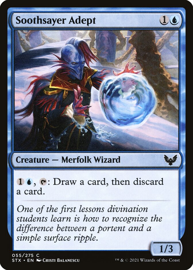 Soothsayer Adept 55 (Strixhaven: School of Mages) 