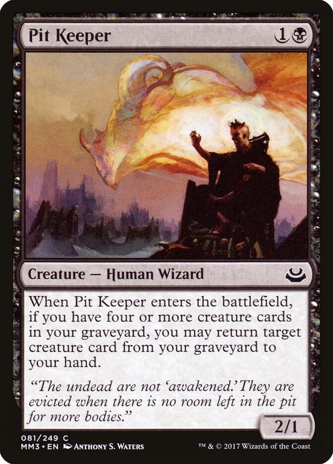 Pit Keeper 81/249 (Modern Masters 2017)  - Foil