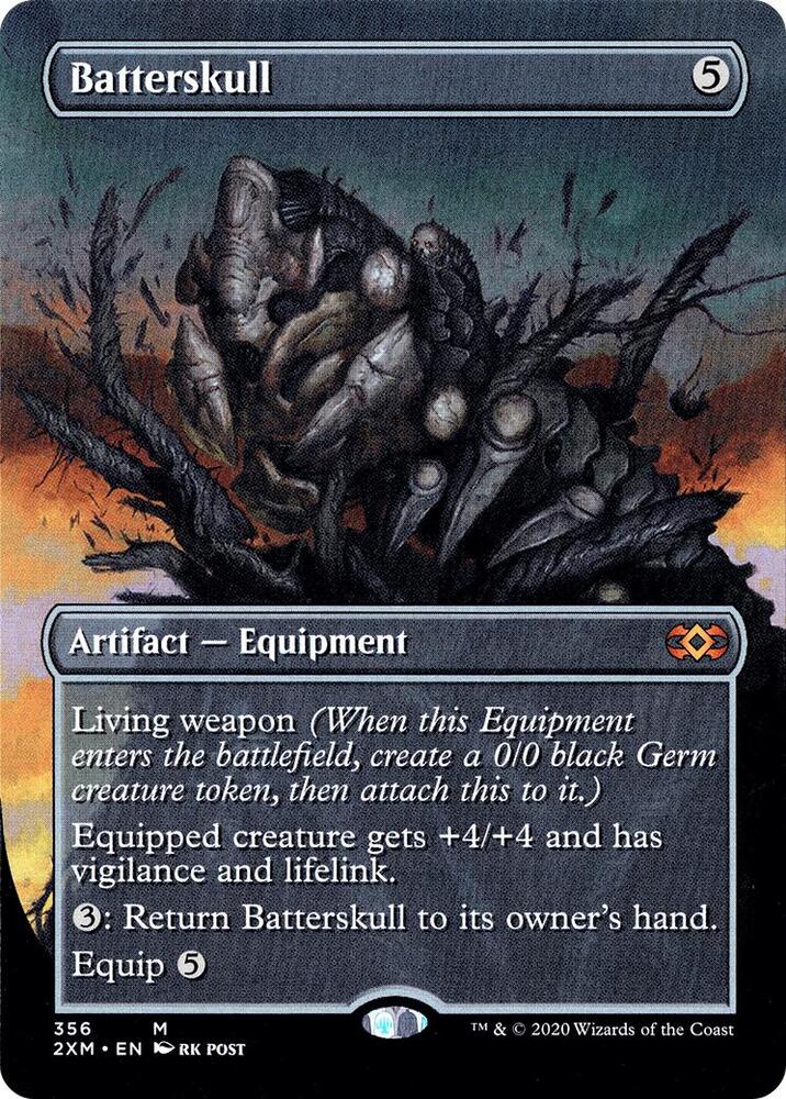 Batterskull 356/332 (Double Masters)  - Borderless Foil
