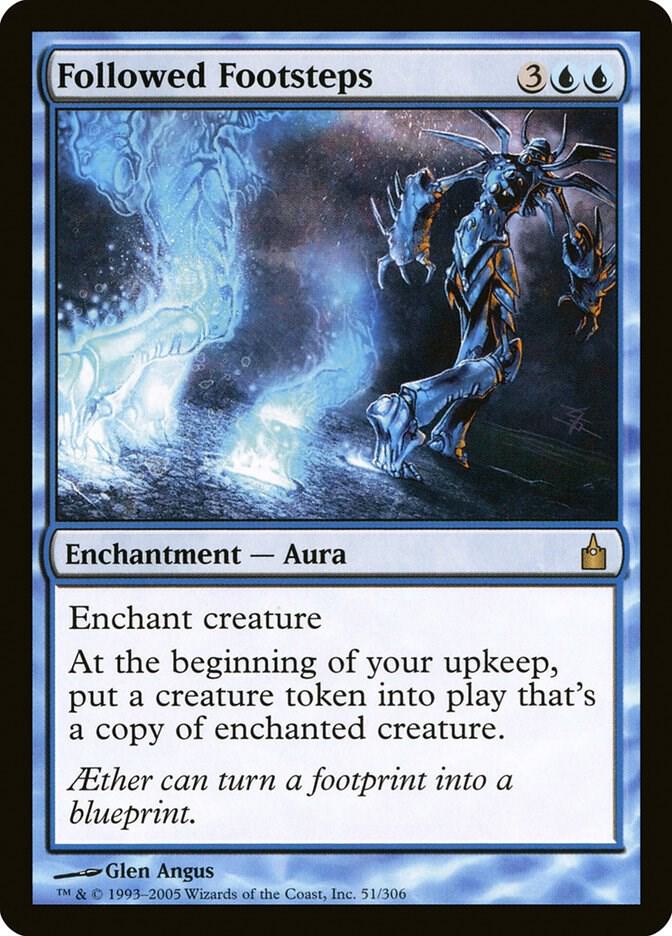 Followed Footsteps 51/306 (Ravnica: City of Guilds) 