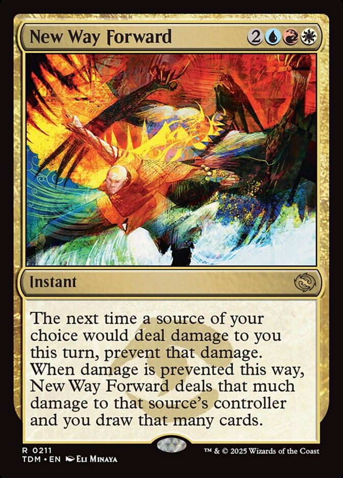 New Way Forward 211 (Tarkir: Dragonstorm)  - Foil