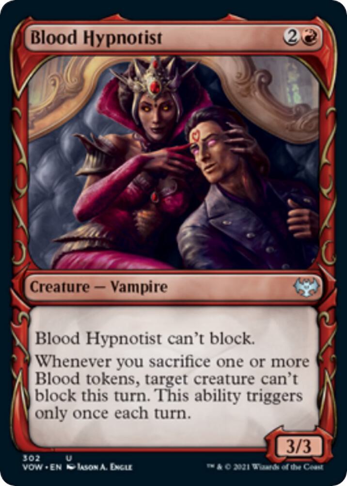 Blood Hypnotist Showcase 302 (Innistrad: Crimson Vow) 