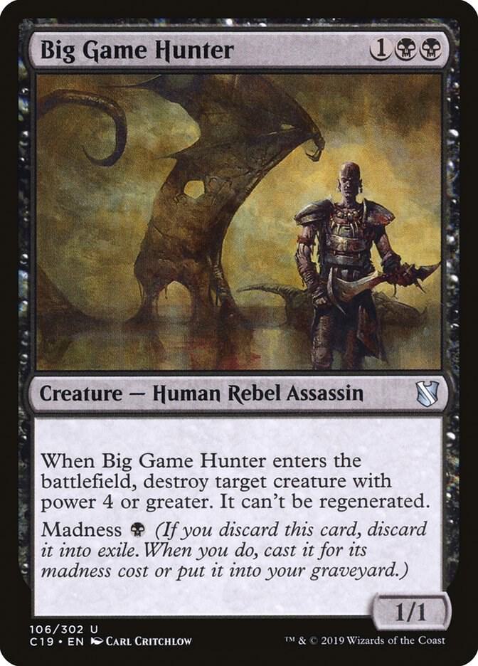 Big Game Hunter 106/302 (Commander 2019) 