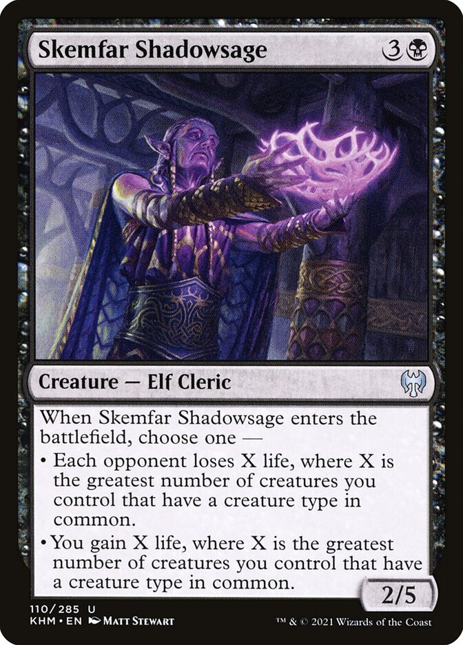 Skemfar Shadowsage 110 (Kaldheim) 
