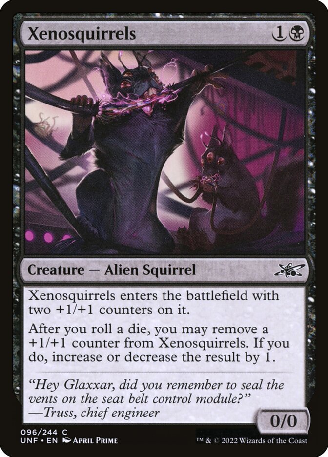 Xenosquirrels 96/244 (Unfinity) 