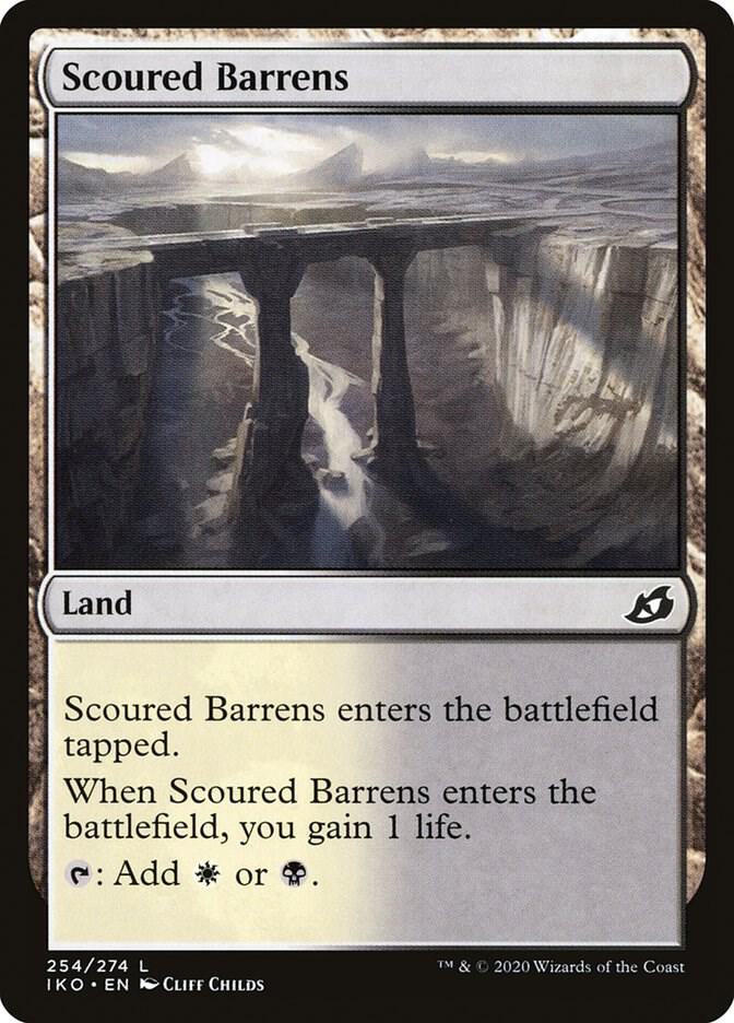 Scoured Barrens 254/274 (Ikoria: Lair of Behemoths) 