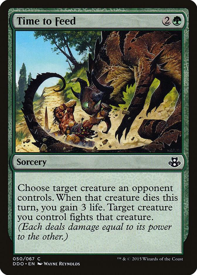Time to Feed 50/67 (Duel Decks: Elspeth vs. Kiora) 