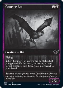 Courier Bat 369/534 (Innistrad: Double Feature) 