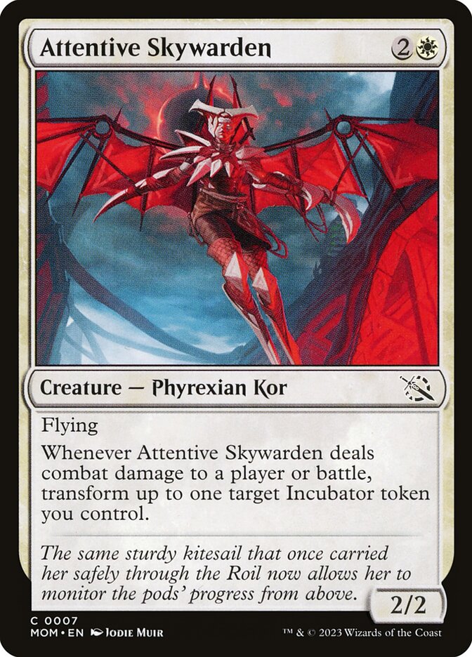Attentive Skywarden 7 (March of the Machine)  - Foil