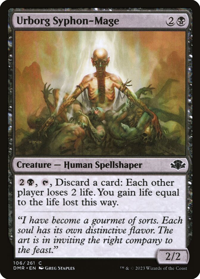 Urborg Syphon-Mage 106/261 (Dominaria Remastered) 