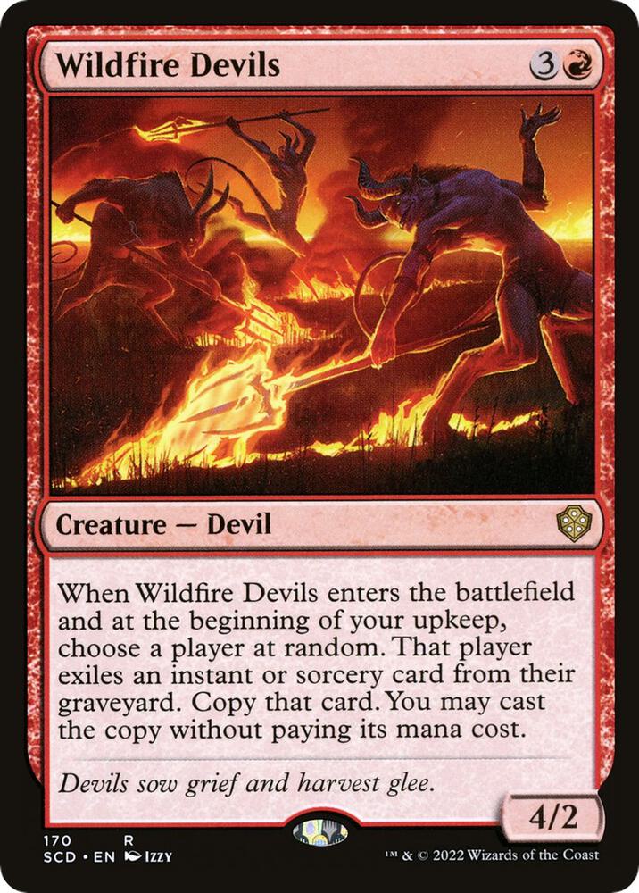 Wildfire Devils 170/352 (Starter Commander Decks) 