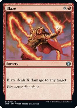 Blaze 69/135 (Magic Game Night: Free-For-All) 