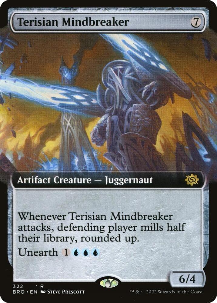 Terisian Mindbreaker Extended Art 322/287 (The Brothers' War) 